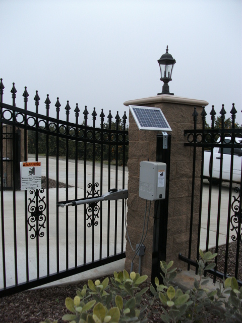 Solar Gate Opener
