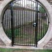 full circle Iron gate